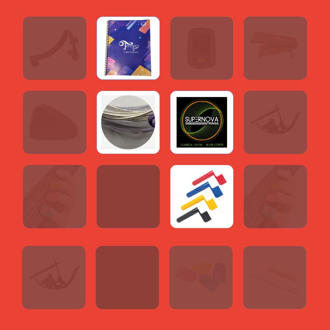 Kit de Cuerdas para Guitarra Clásica