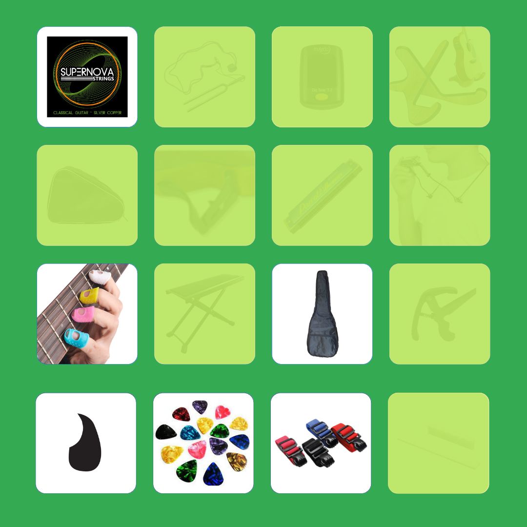 Kit Funda para Guitarra Acústica